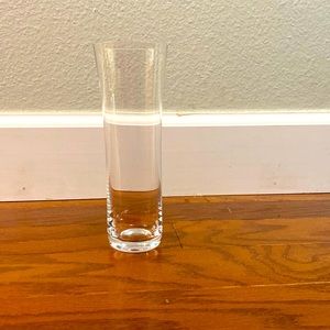 Crate and Barrel Stemless champagne flute